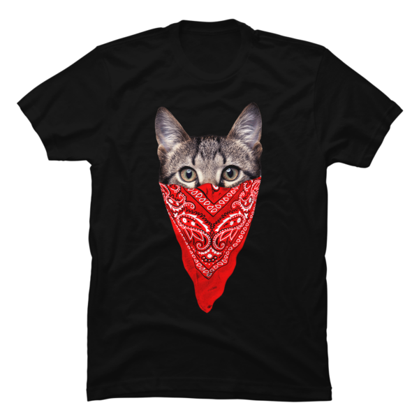 gangster cat t shirt